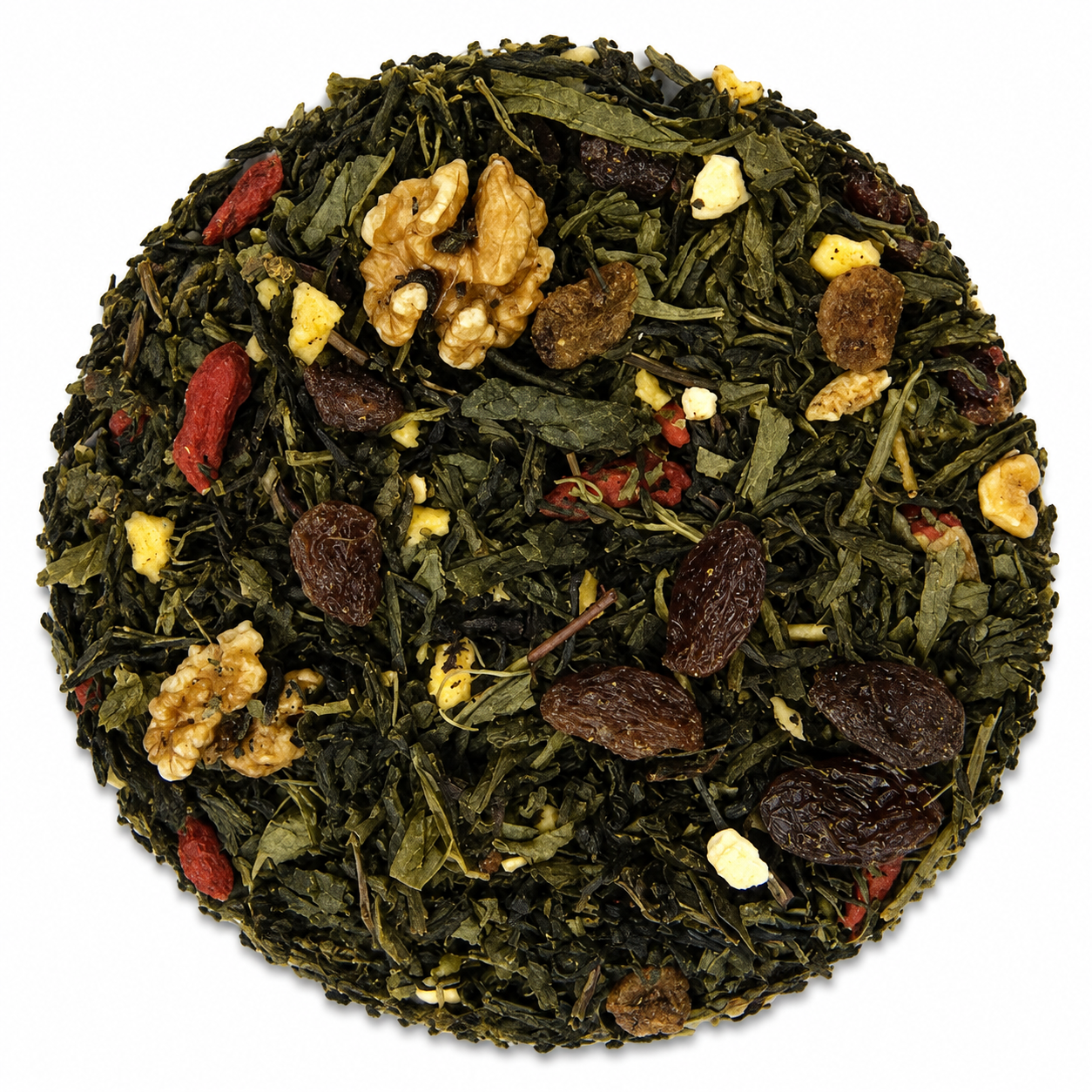 Imagen té verde Ocho tesoros