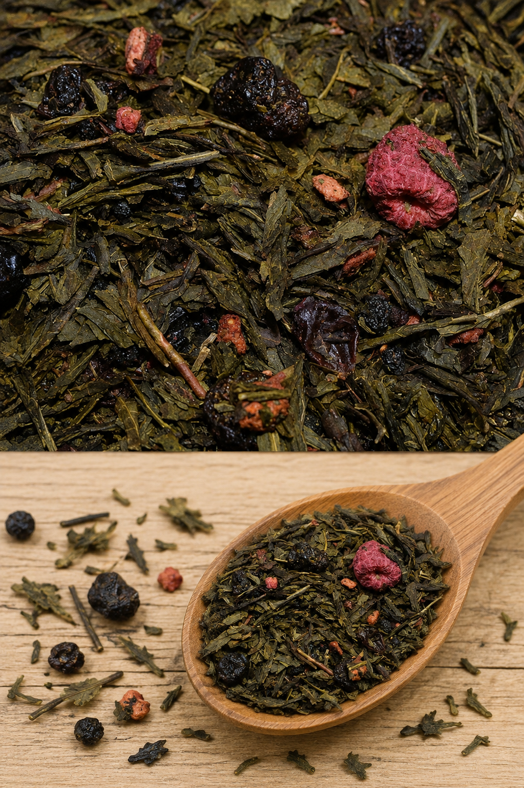 Imagen Té verde Frutos del bosque