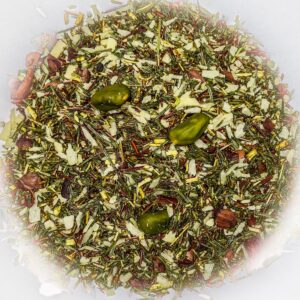 Rooibos Chocolate blanco y pistachos